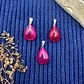 Dije Gota Ágata Rosa Mini - Miniatura 1