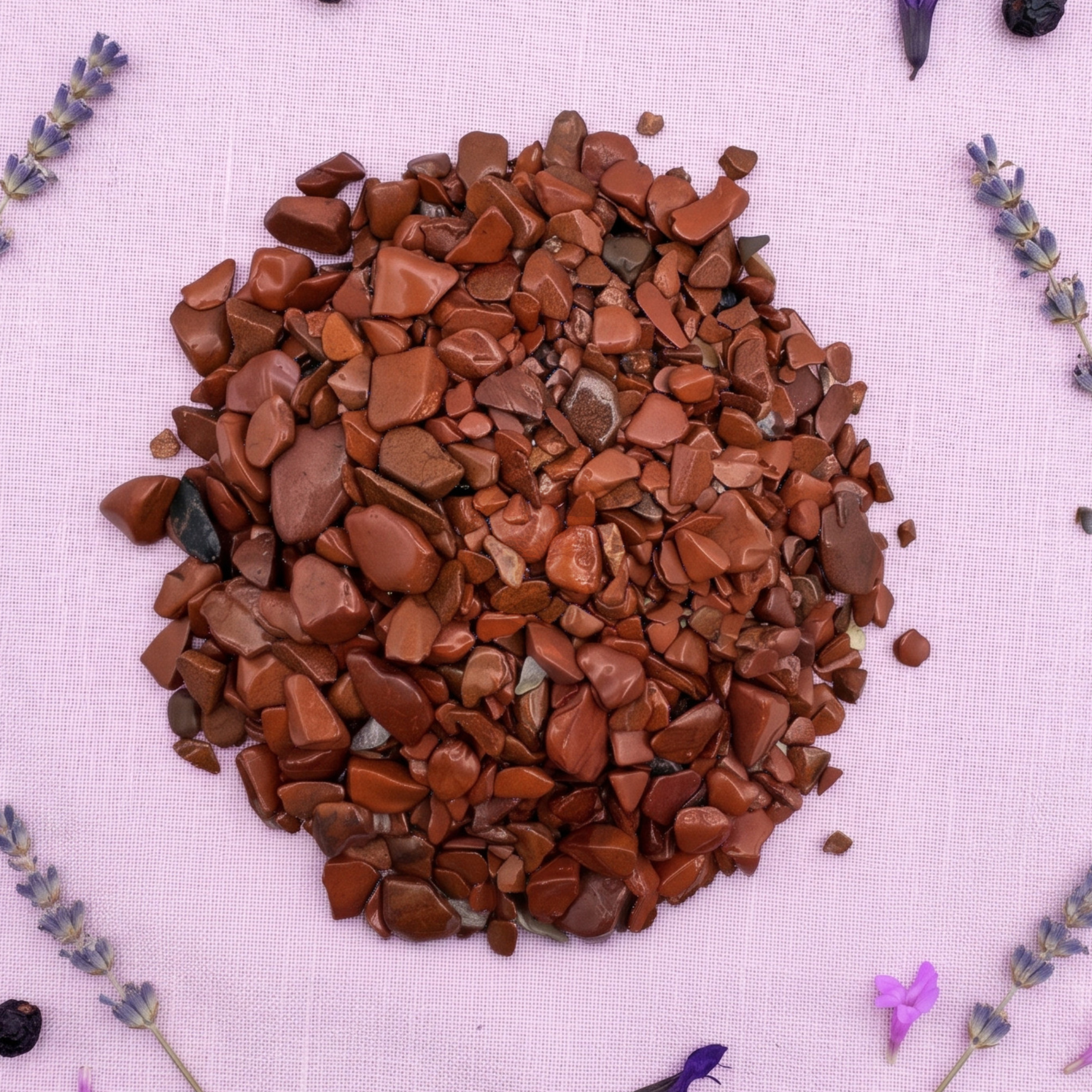Picadillo Piedra Jaspe Rojo 100 Gramos 1