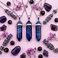 Dije Biterminal De Ágata Azul - Miniatura 2