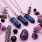 Dije Biterminal De Ágata Azul - Miniatura 3