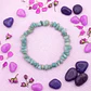 Pulsera Elastizada Piedra Amazonita - Miniatura 1