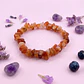 Pulsera Elastizada Piedra Cornalina - Miniatura 2