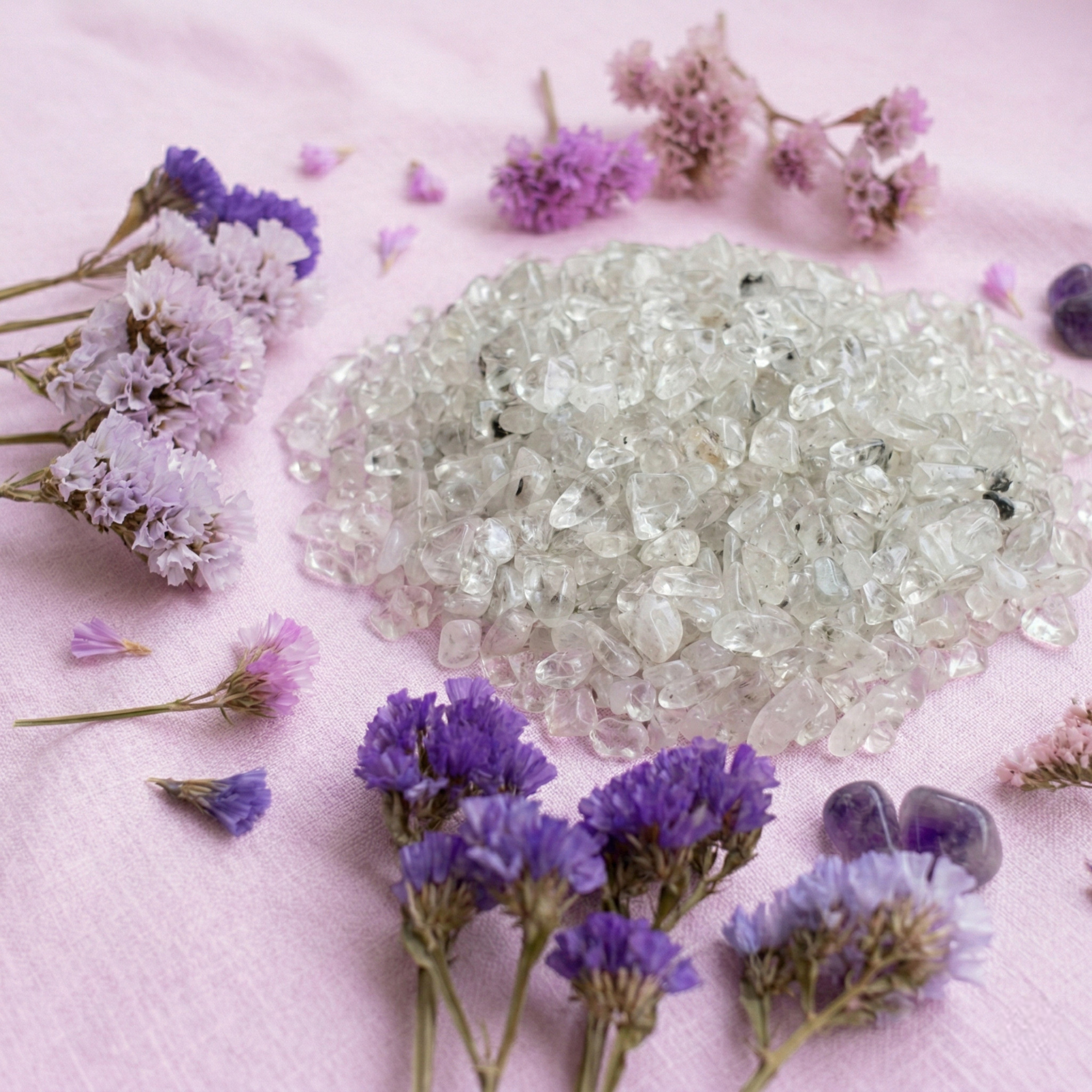 Picadillo Piedra Cuarzo Cristal 100 Gramos 3
