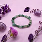 Pulsera Elastizada Piedra Cuarzo Verde - Miniatura 2