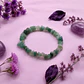 Pulsera Elastizada Piedra Cuarzo Verde - Miniatura 3