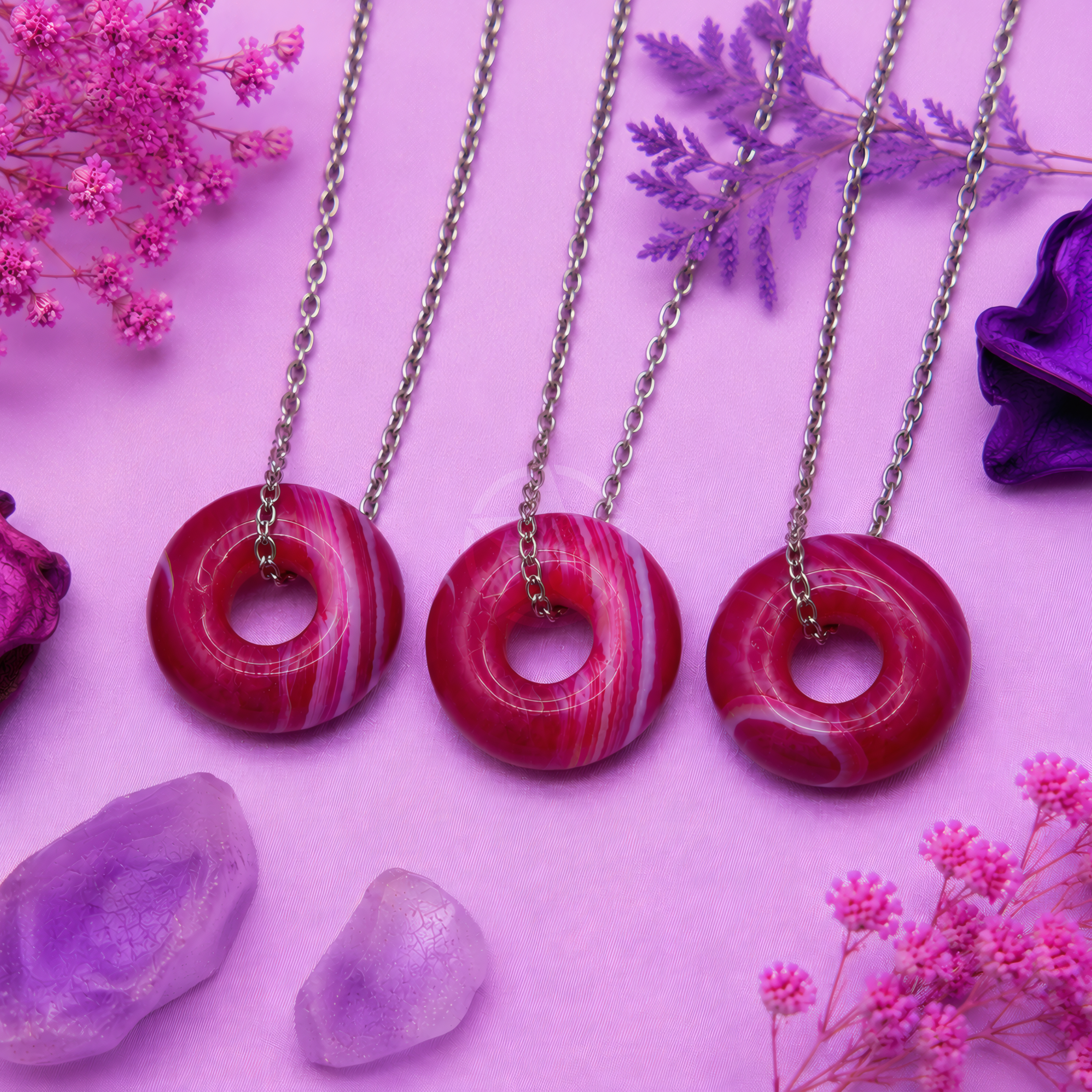 Dije Dona Ágata Rosa Mini 3