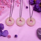 Dije Dona Cuarzo Rosa Mini - Miniatura 2