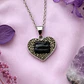 Collar Corazón De Fuerza Turmalina Negra Pirita - Miniatura 1