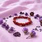 Pulsera Elastizada Coral Rojo - Miniatura 3