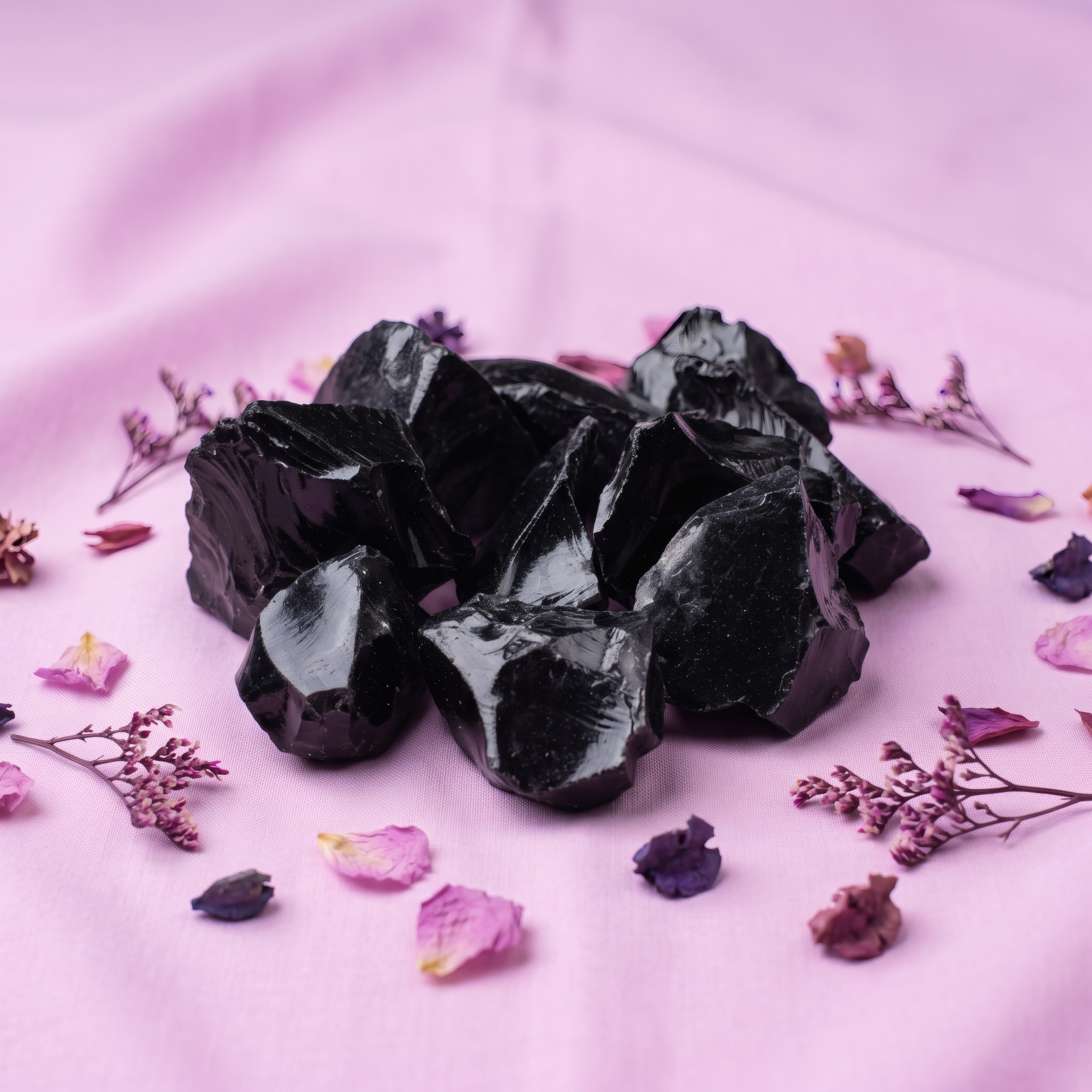 Piedra Obsidiana En Bruto 2