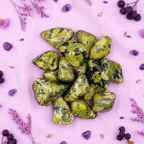 Piedra Jadeíta Rolada