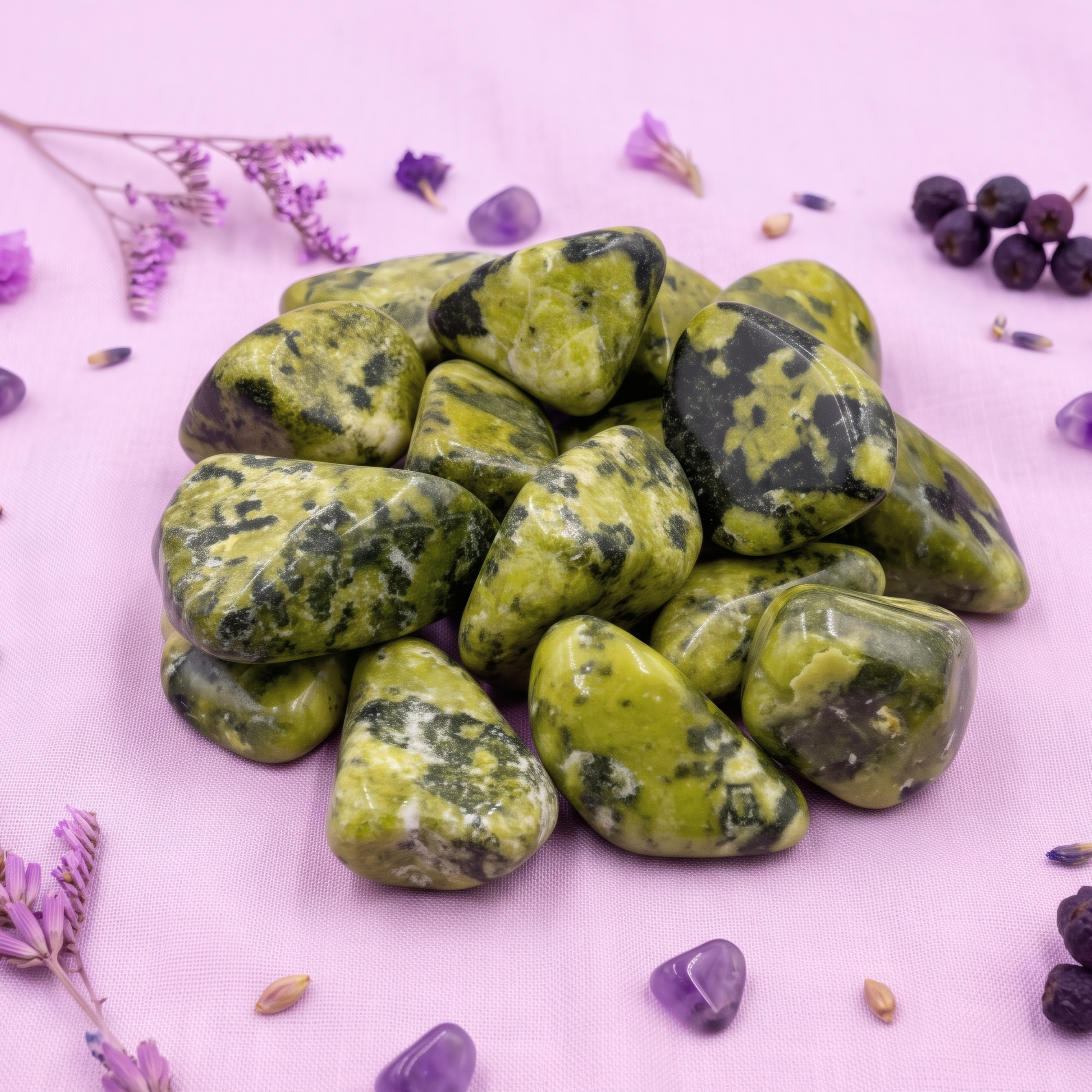 Piedra Jadeíta Rolada 3