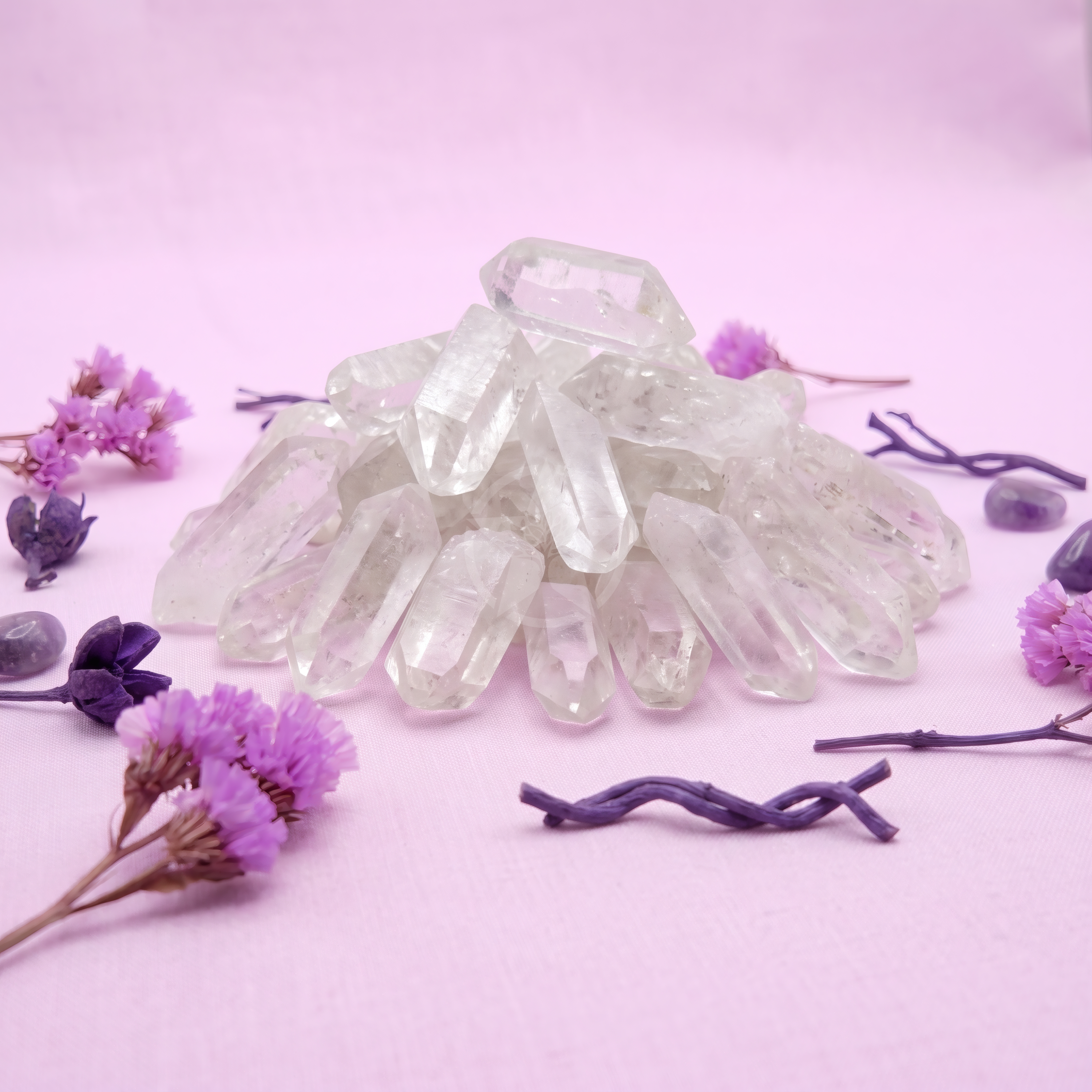 Piedra Cuarzo Cristal En Bruto 3