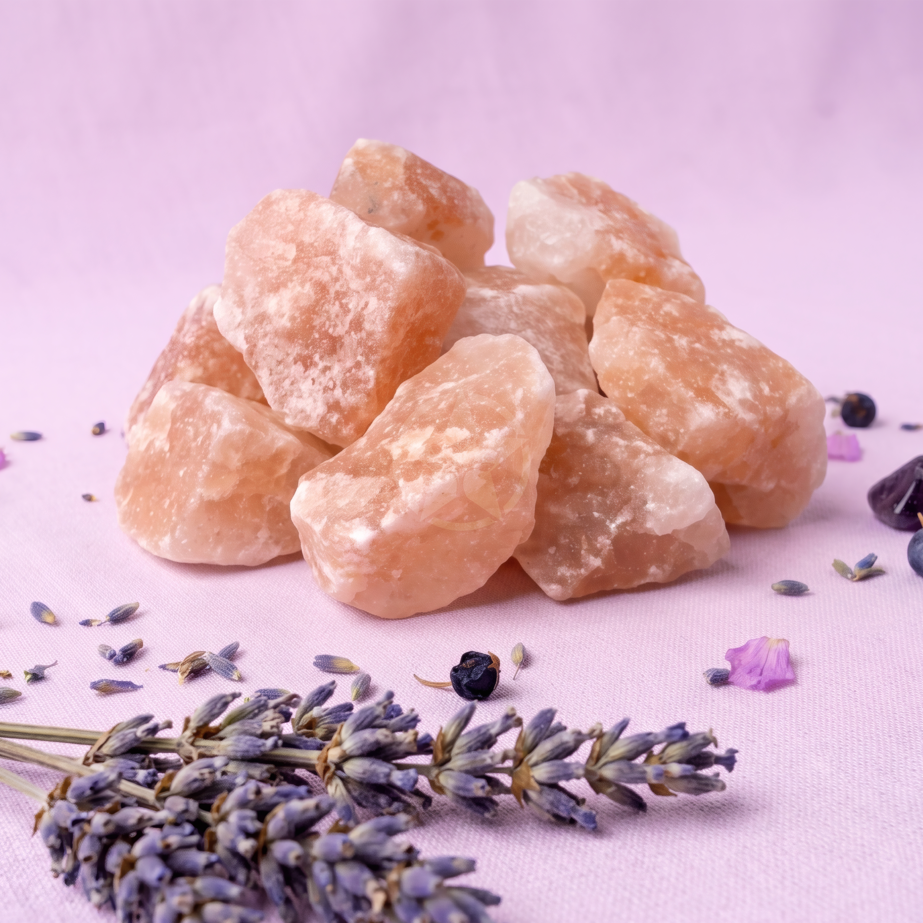 Piedras De Sal Del Himalaya 1 Kilo 3