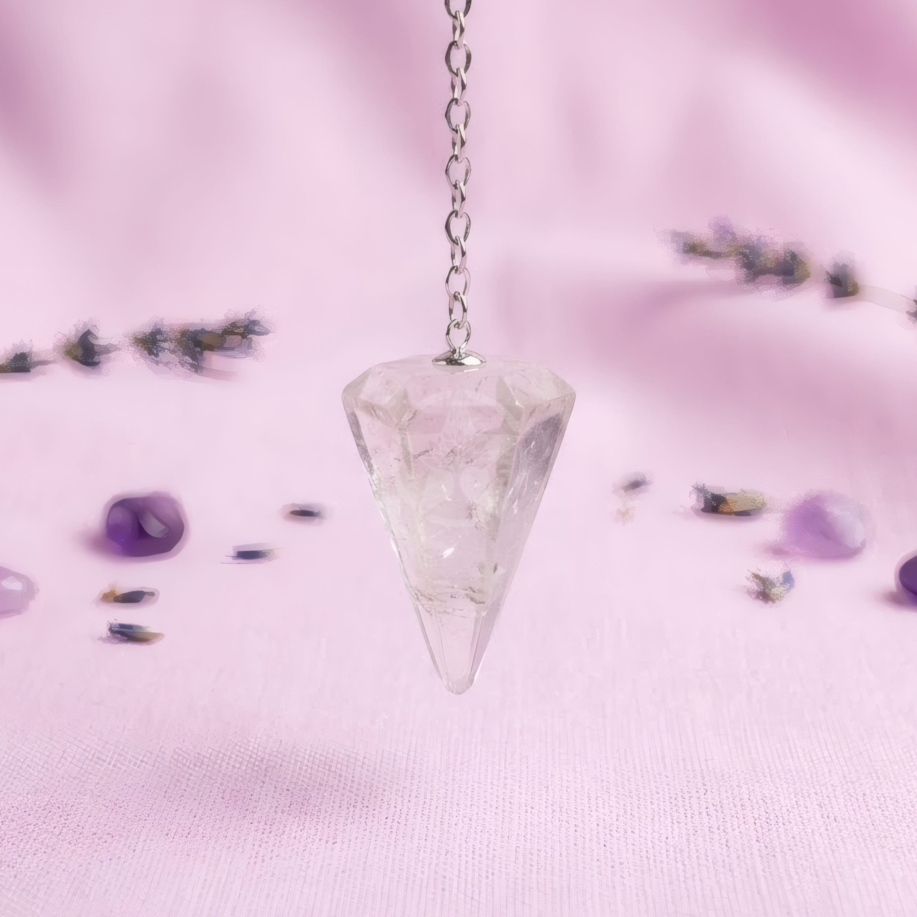 Péndulo De Cuarzo Cristal 1