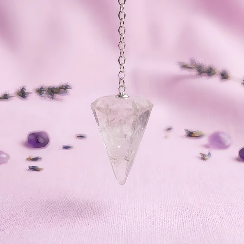 Péndulo De Cuarzo Cristal
