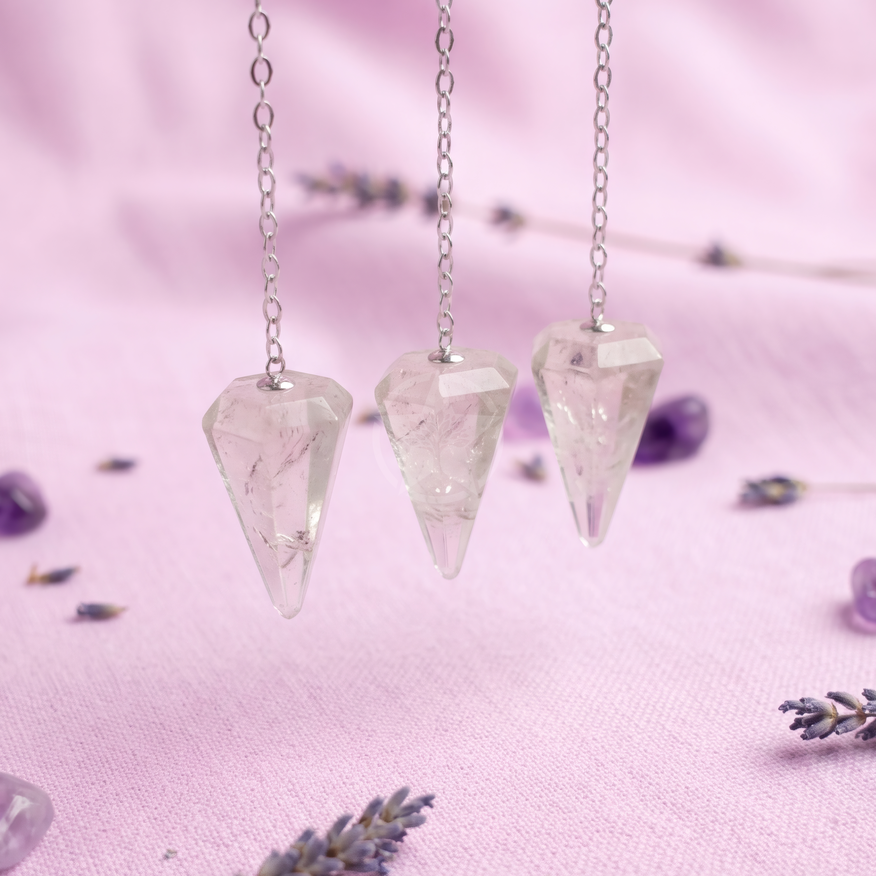 Péndulo De Cuarzo Cristal 3