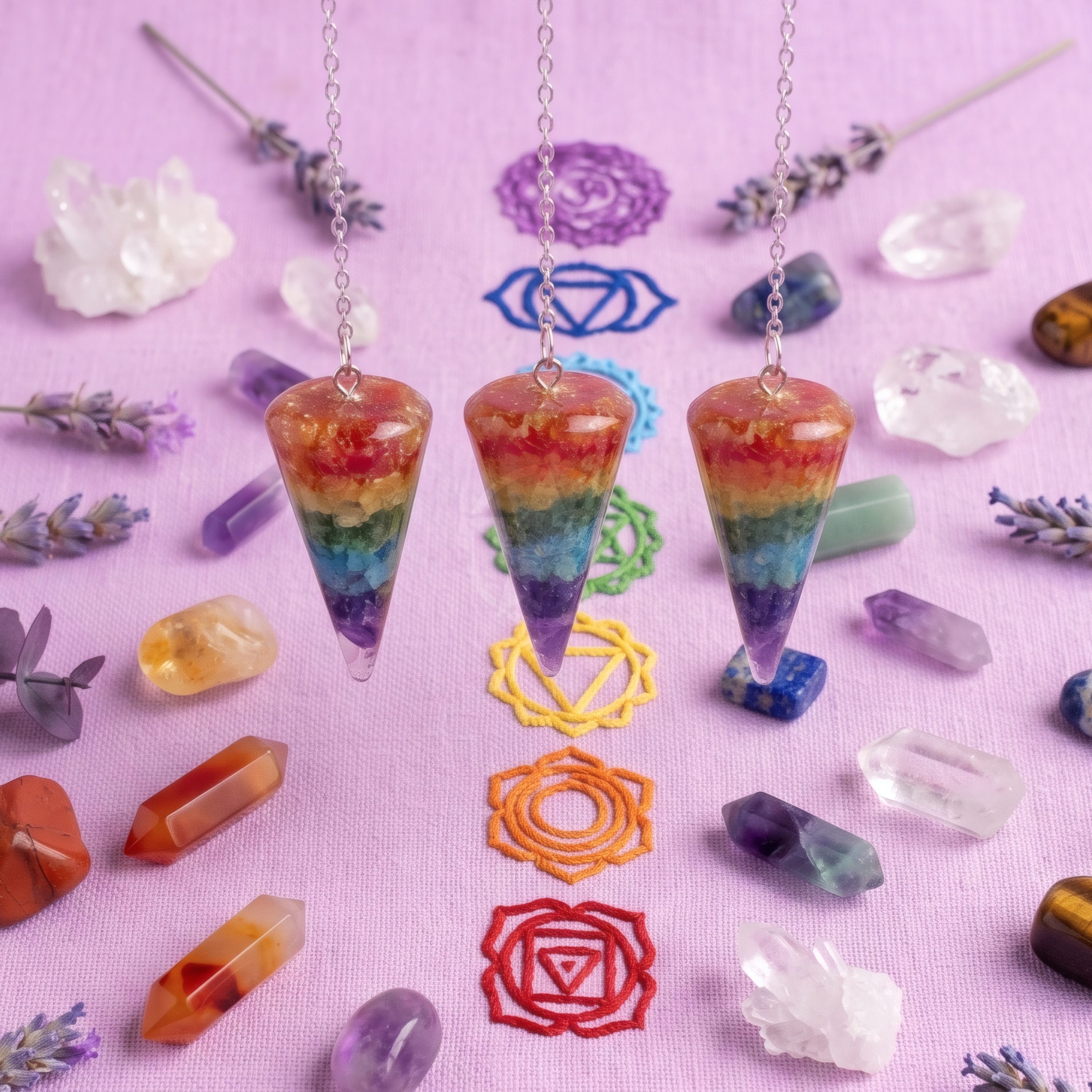 Péndulo 7 Chakras 2