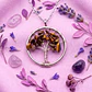 Dije Árbol De La Vida Ojo De Tigre - Miniatura 1