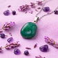 Dije Ágata Verde Rolada - Miniatura 1