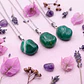 Dije Ágata Verde Rolada - Miniatura 3
