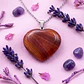 Dije Corazón Cornalina - Miniatura 1
