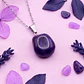 Dije Ágata Violeta Rolada - Miniatura 1