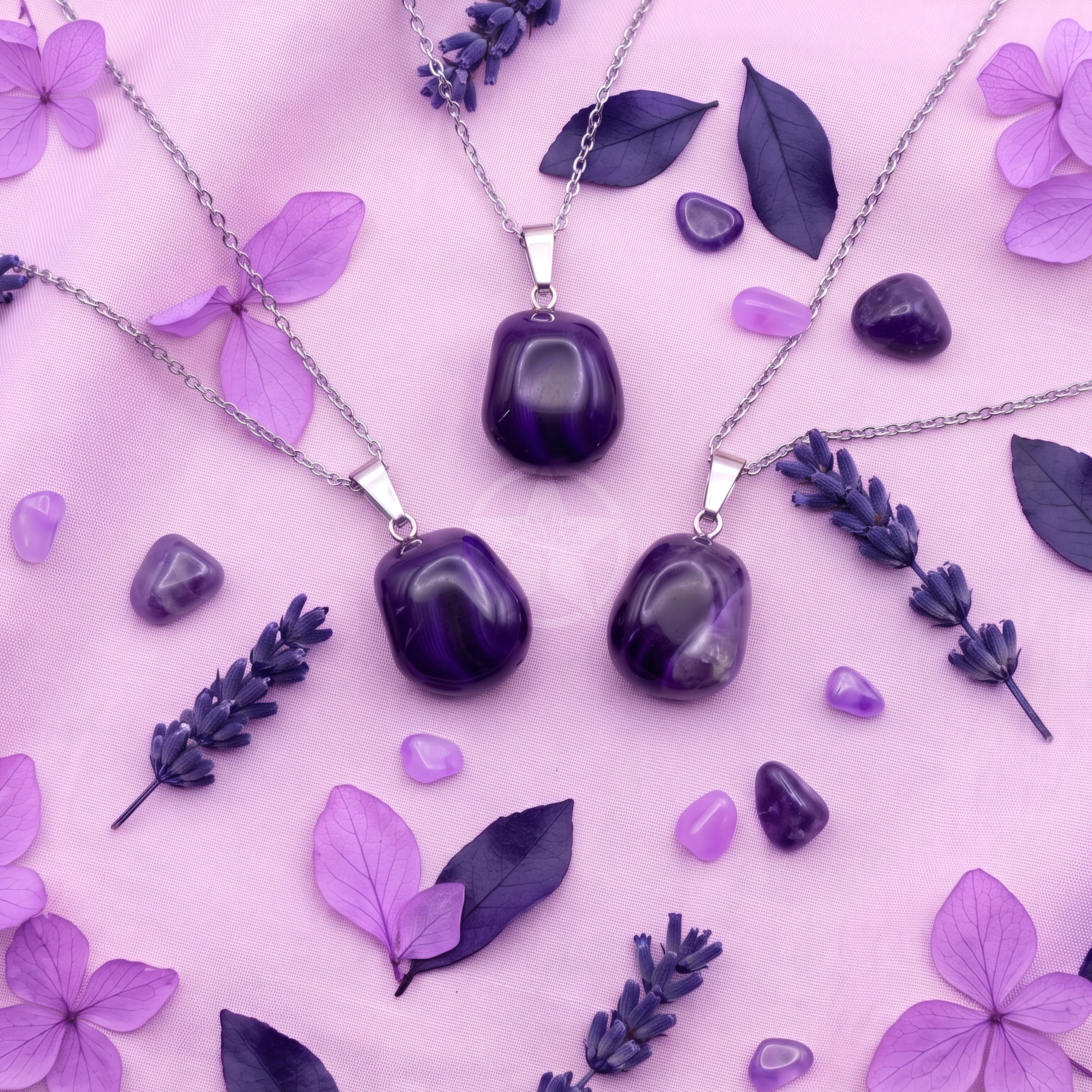 Dije Ágata Violeta Rolada 2