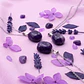 Dije Ágata Violeta Rolada - Miniatura 3