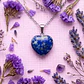 Dije Corazón Lapislázuli Mini - Miniatura 1