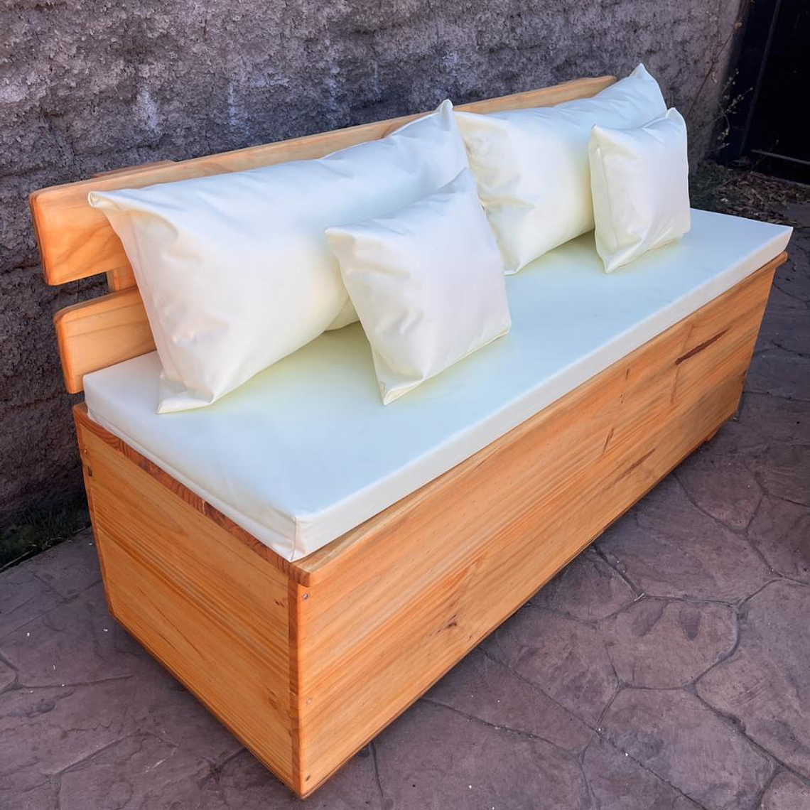 Terraza Baúl más cojineria completa.  2