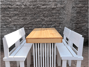 Comedor de diario estilo nórdico 