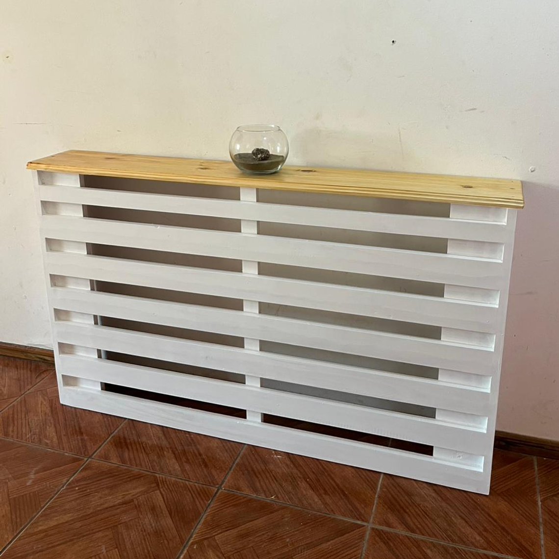 Arrimo de madera ideal para esconder calefacción o aire acondicionado  1