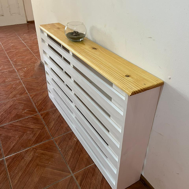 Arrimo de madera ideal para esconder calefacción o aire acondicionado  2