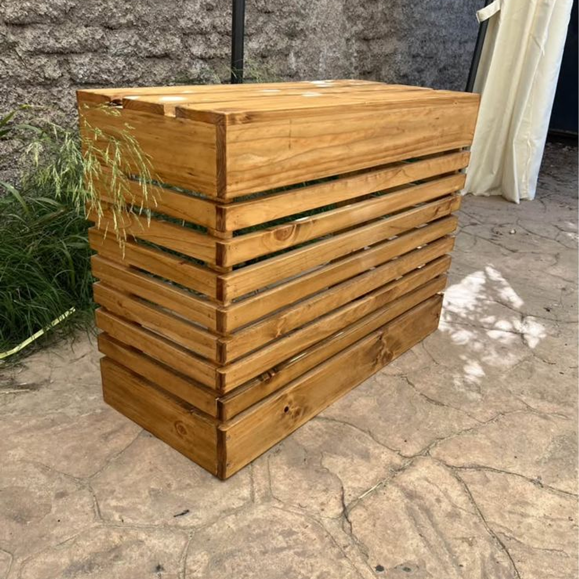 Muebles exterior ideal para aire acondicionado y cilindros de gas 1