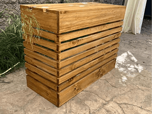 Muebles exterior ideal para aire acondicionado y cilindros de gas