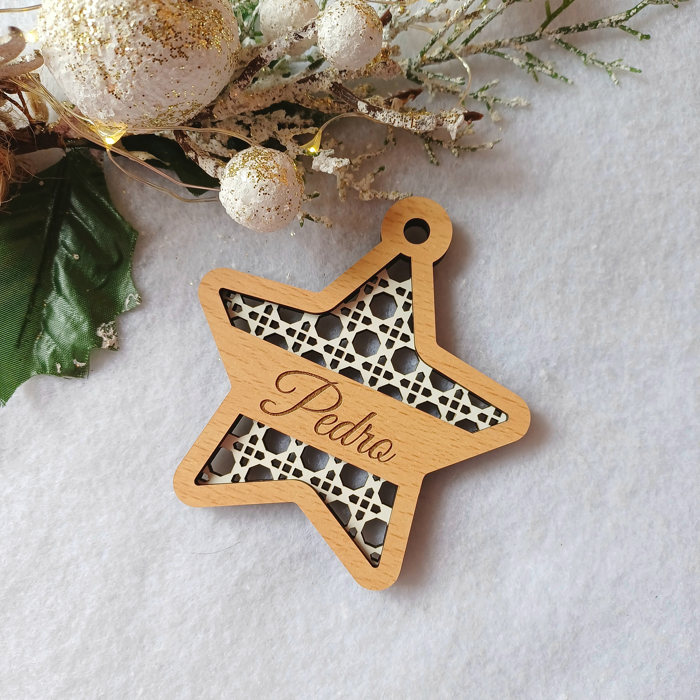 Bola de Natal c/Nome Modelo 2 2