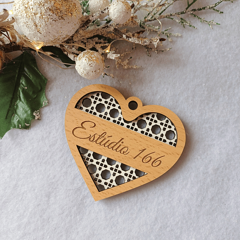 Bola de Natal c/Nome Modelo 3