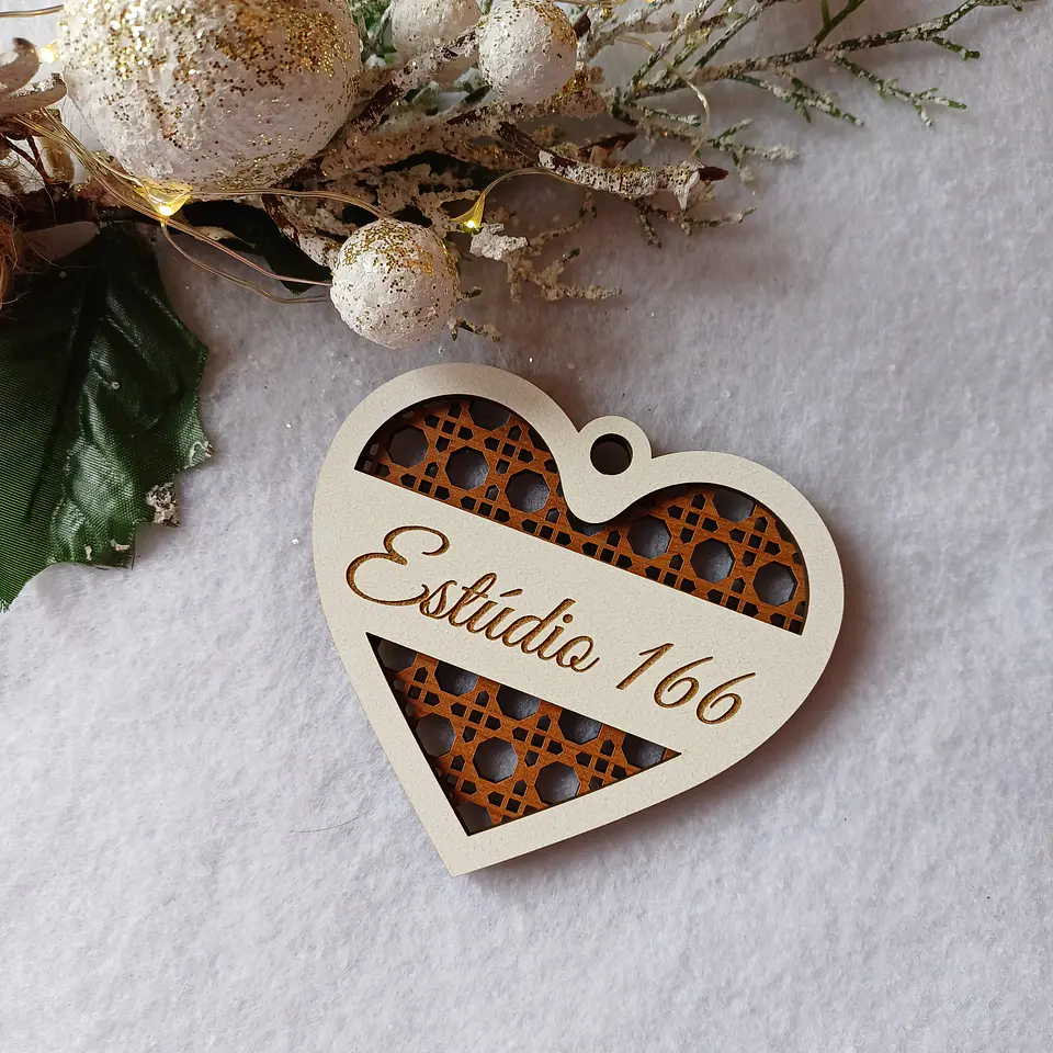 Bola de Natal c/Nome Modelo 4 1