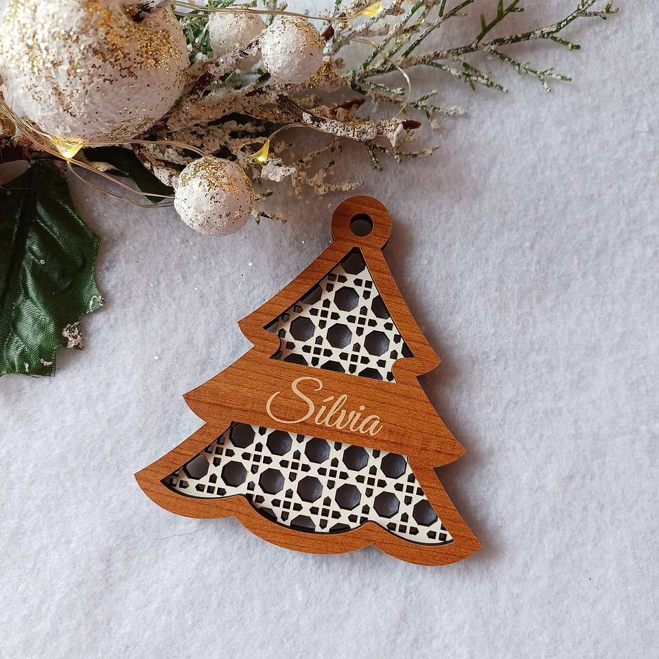 Bola de Natal c/Nome Modelo 5 1