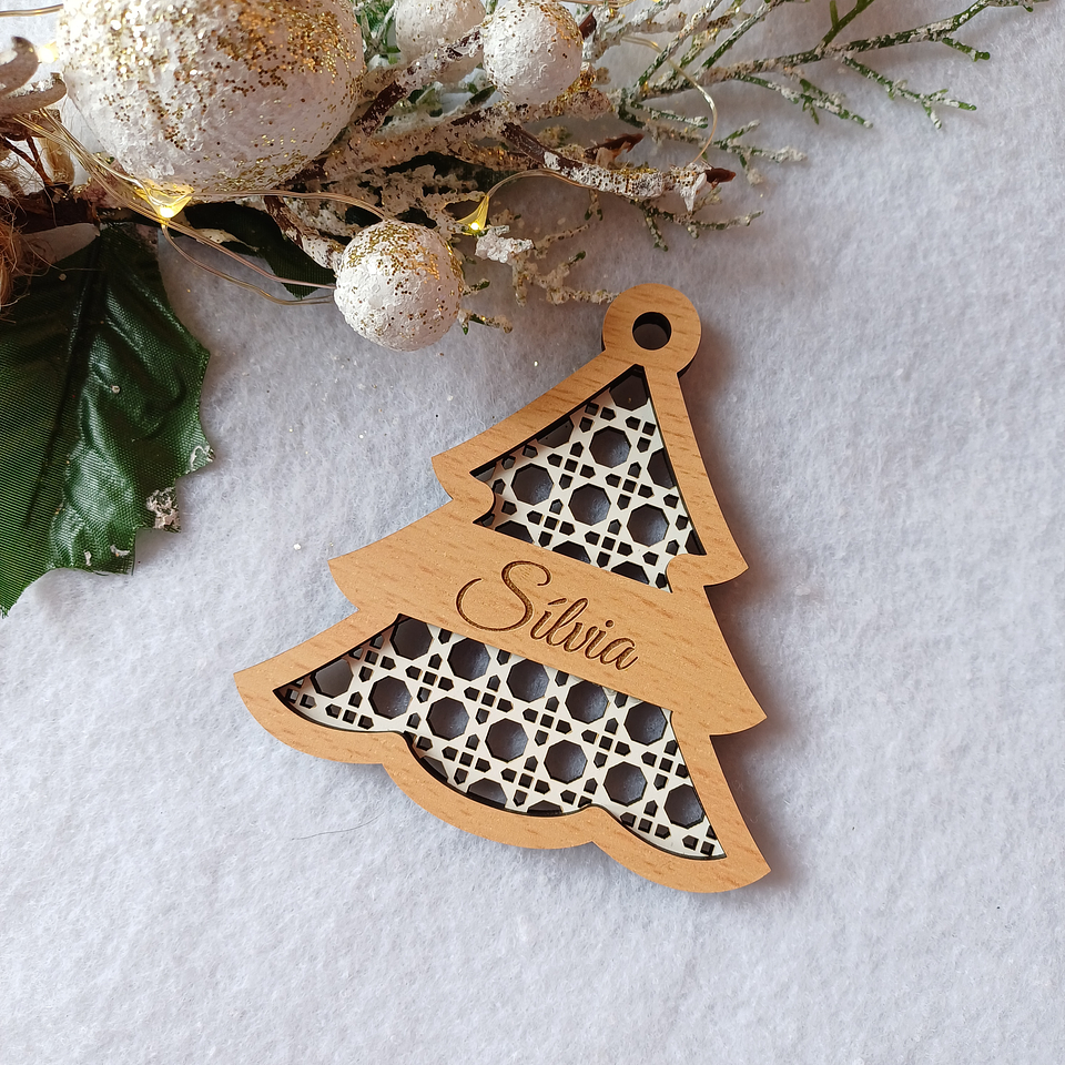 Bola de Natal c/Nome Modelo 5 2