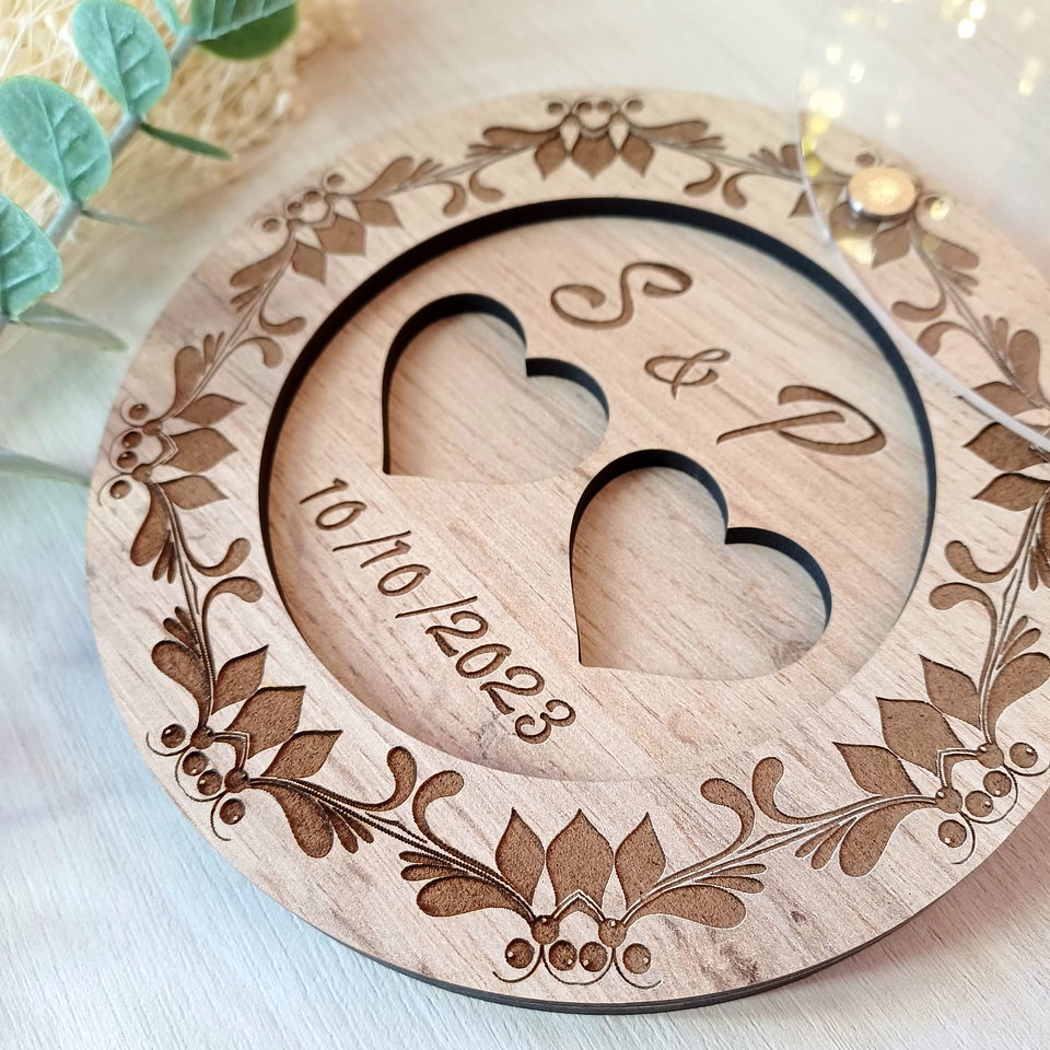 Porta-alianças Premium 3