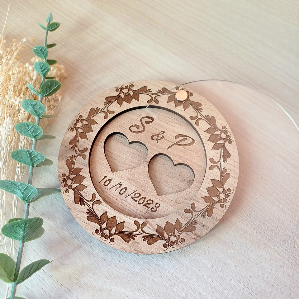 Porta-alianças Premium 2