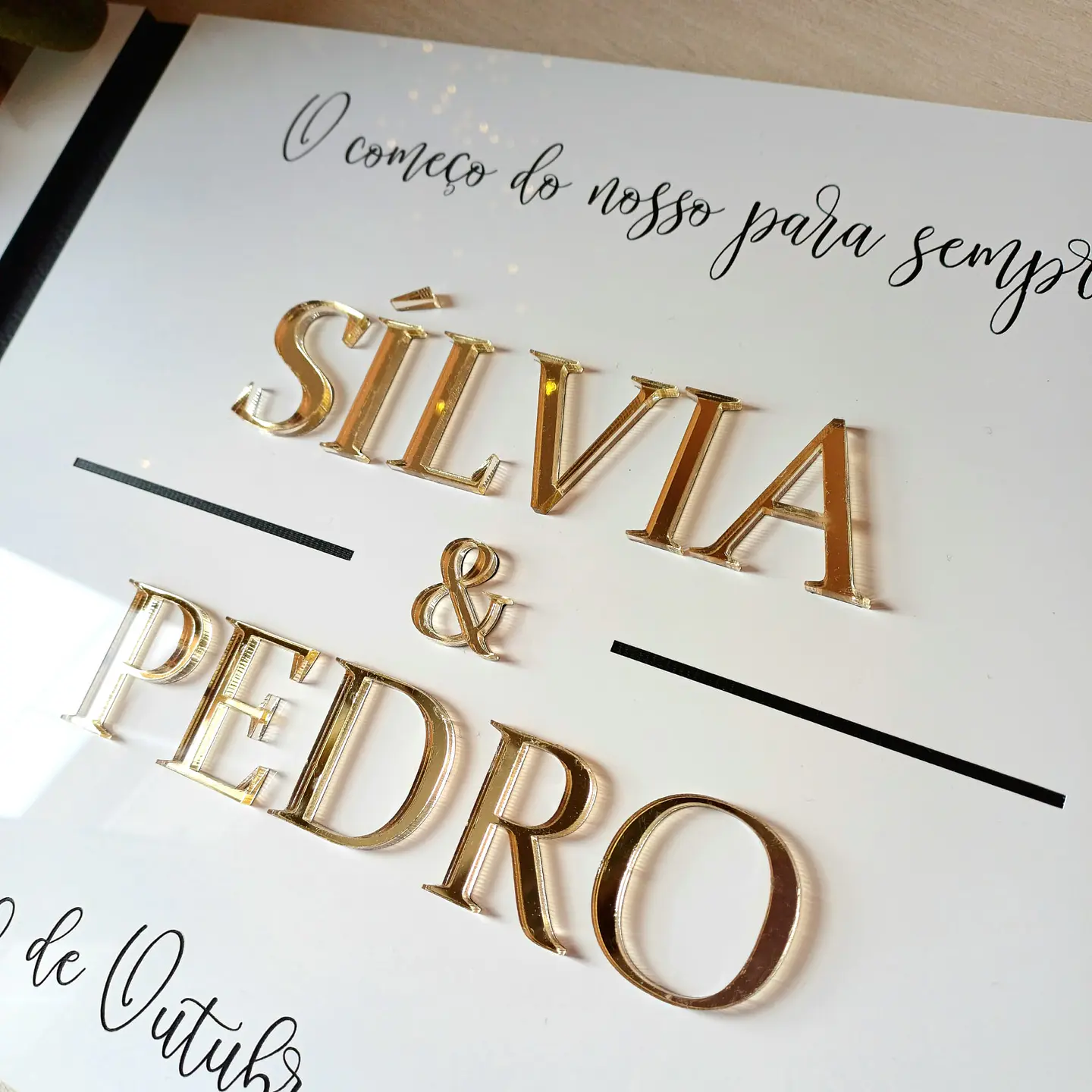 Livro de Honra Acrílico Branco 3