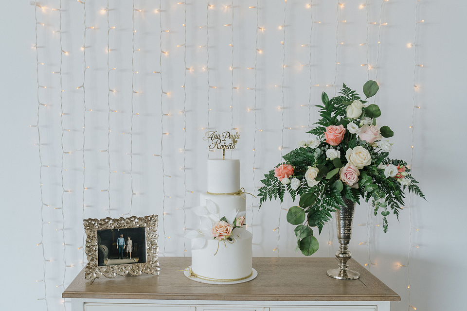 Topper Acrílico Dourado Espelhado 4