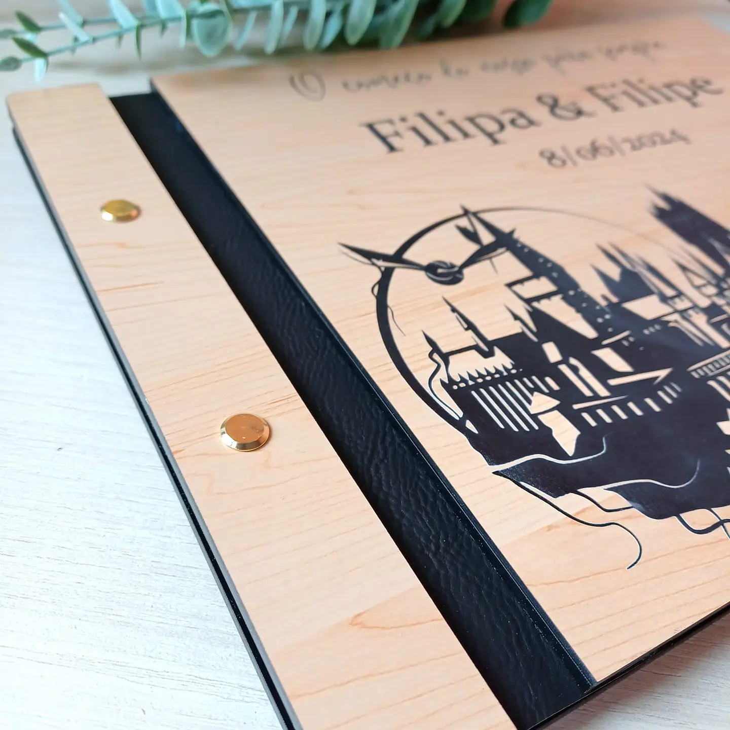 Livro de Honra e Porta alianças (Wizard) 2