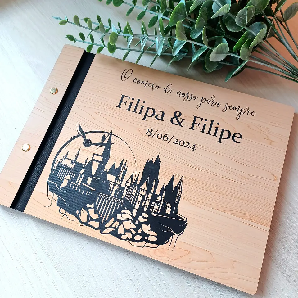 Livro de Honra e Porta alianças (Wizard) 4