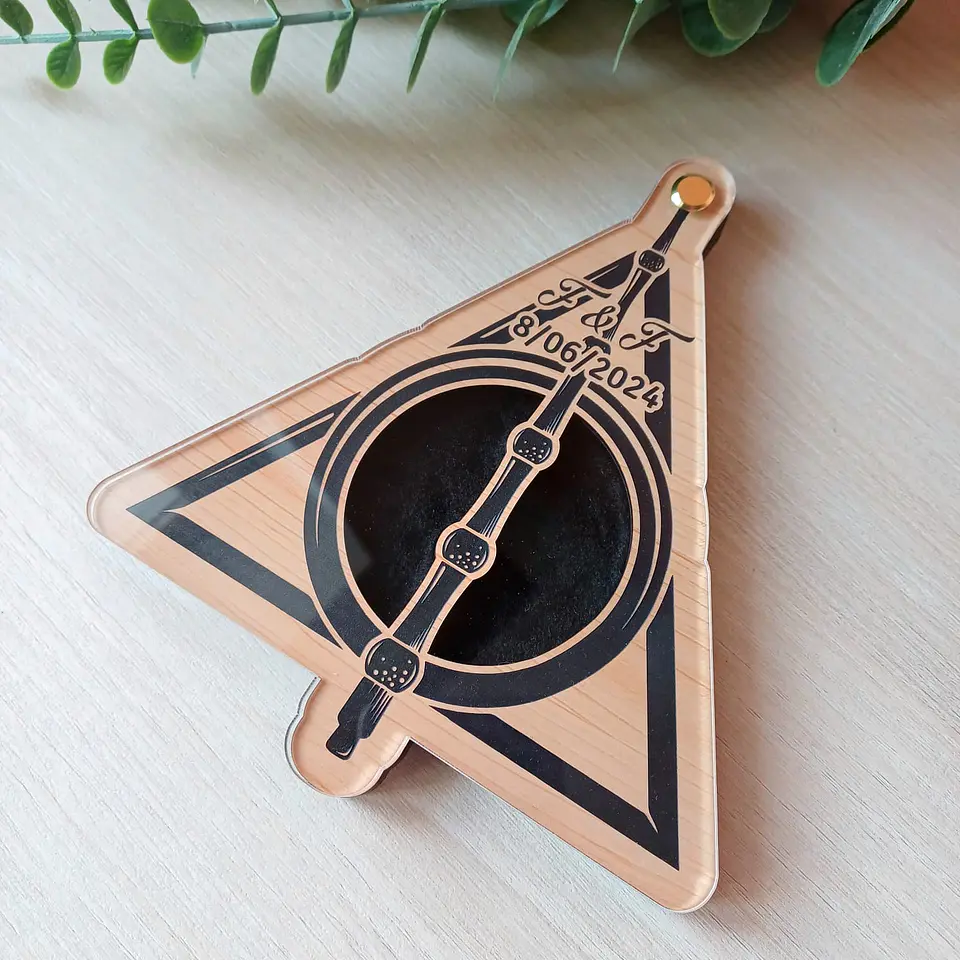 Livro de Honra e Porta alianças (Wizard) 5