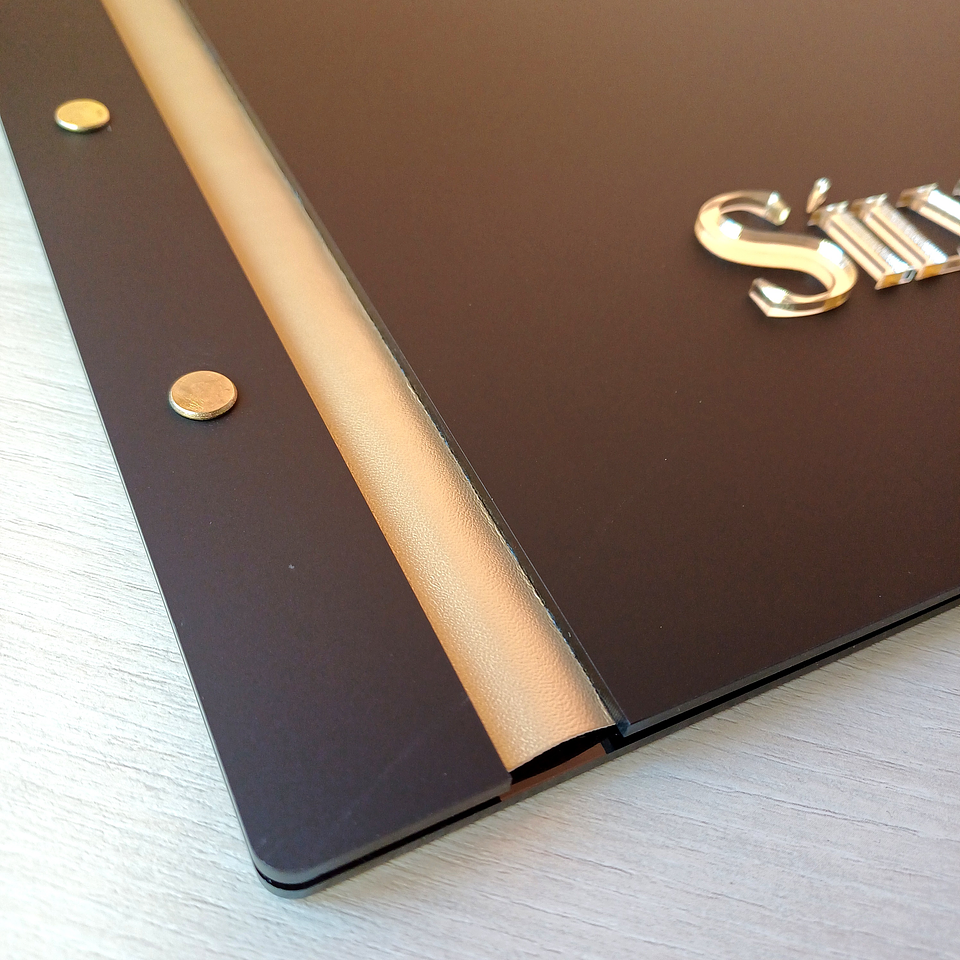 Livro de Honra Acrílico Black Edition 4