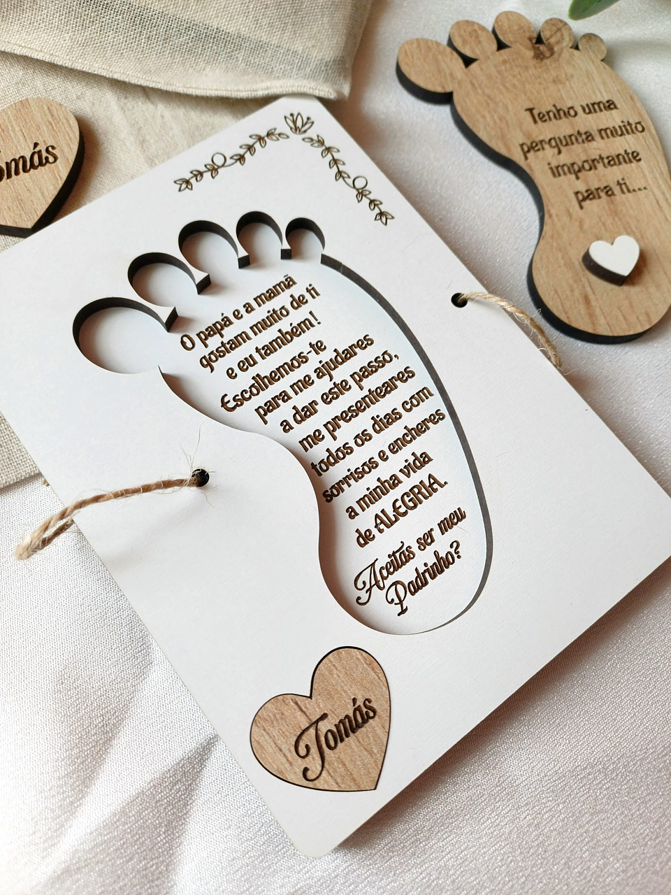 Convite Padrinhos (Pezinho) 2